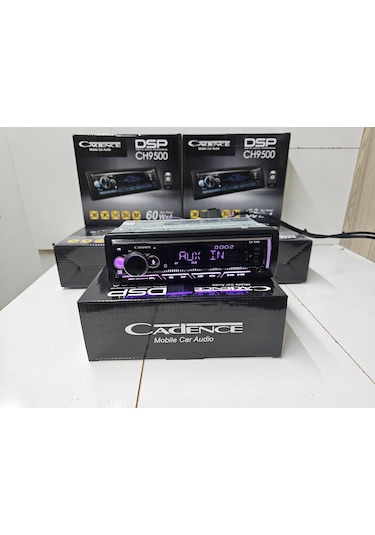 Cadence Ch9500 Dsp İşlemcili 3 Anfi Çıkışlı Teyp Akgöz Sound
