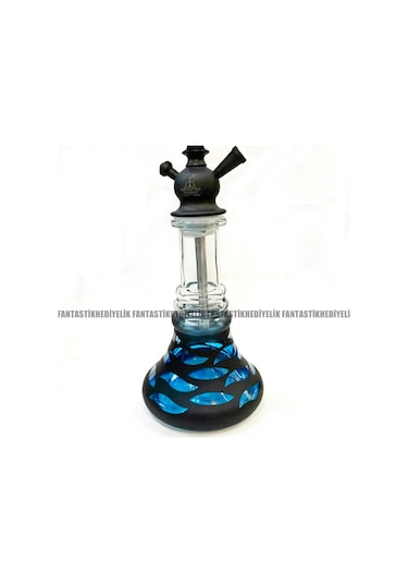 Orta Boy Kutulu İthal Nargile Seti Full İçimlik Set 55Cm (286386840)