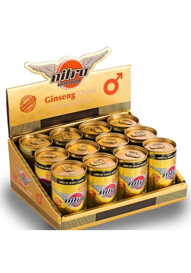 Nitromax Gold Ginseng Enerji İçeceği 6 X 150 Ml Gizli Gönderim