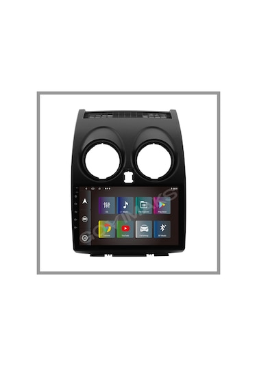 Govimaks Nıssan Qashqai 2007-2013 Uyumlu 4 Gb Ram 64 Gb Hafıza Androıd Multımedıa Teyp 9"
