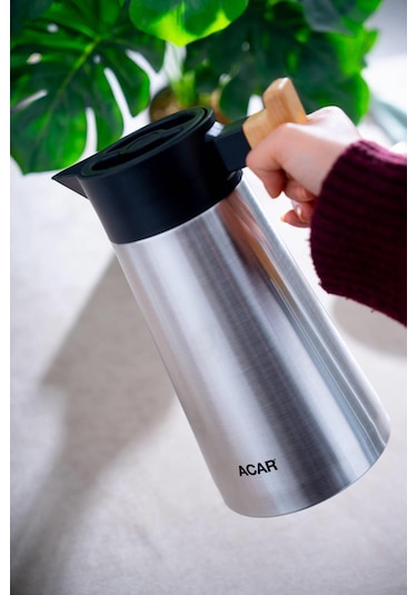 Acar Karat Bambu Kulp Termos - 2 Lt Renkli