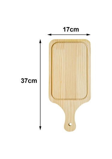 Suntek Ahşap Kesme Tahtası Dayanıklı Kolay Kullanım Peynir M