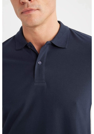 DeFacto %100 Pamuk Regular Fit Polo Yaka Kısa Kollu Basic Düz Pike Kumaş Tişört C1293AX25SPNV71 DeFacto %100 Pamuk Regular Fit Polo Yaka Kısa Kollu Basic Düz Pike Kumaş Tişört C1293AX25SPNV71