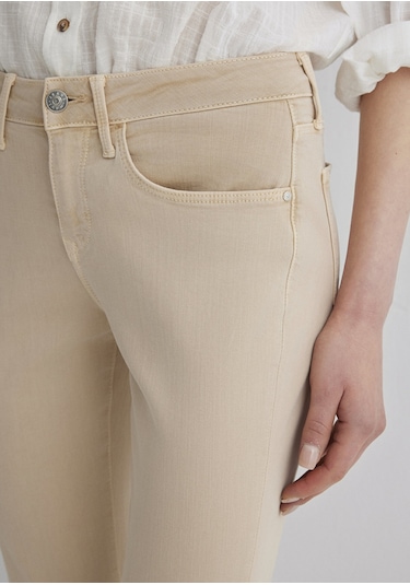 Mavi - Ada Mavi Premium Krem Gabardin Pantolon 1020586447 Bej
