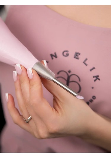 Angelik Tek Kullanımlık Pasta Poşeti S 25x14 Cm, 25'li Paket 258295455 Beyaz