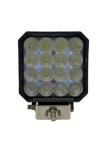 Mars 10v-30v Çalışma Lambası Kare 16 Ledli 110 110 35 Mm