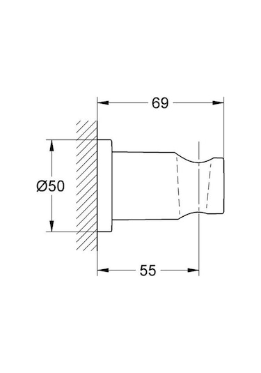 Grohe Rainshower El Duşu Askısı - 27074Dl0 Çok Renkli