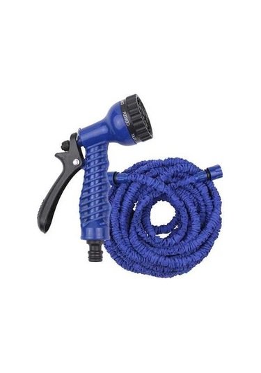 Pazly 7 Fonksiyonlu Bahçe Hortumu - 100ft/30m Esnek, Sızdırmaz, Yüksek Basınçlı, Oxford Kumaş/kauçuk