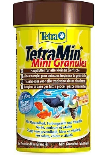 Tetramin Mini Granules Balık Yemi 100 ML