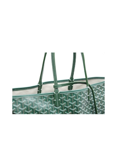 Büyük Kapasiteli El Çantası Mumya Çantası Cüzdan Hediye Kadın Yeşil L Diğer