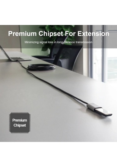 Unıtek Usb3.0 Uzatma Kablosu 10mt Premıum Chıpset Y-3005