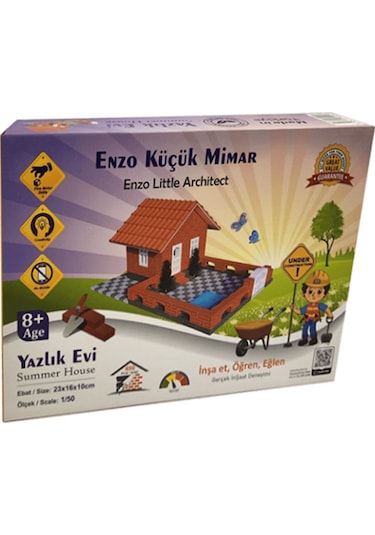 Enzo Art Minyatür Tuğla Yazlık Evi