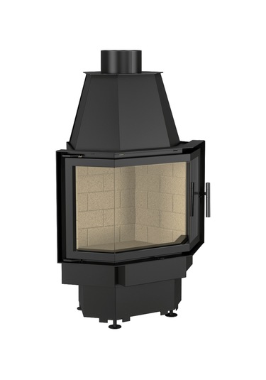 Echa Tech Prizma Orta Çelik Şömine Haznesi