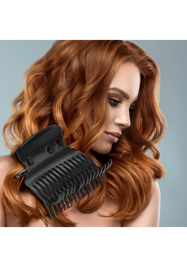 Dofolink Saç Kıvırıcı Tutucu Klipsler 10 Adet - Isı Dayanıklı Abs Malzeme, Ev Ve Salonda Kullanım, Siyah Ve Beyaz Renk Seçenekleri Çok Renkli