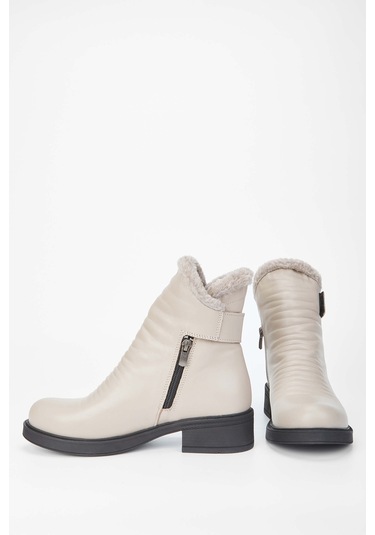 Tamer Tanca Kadın Hakiki Deri Vizon Casual Bot 231 91k Bn Bot Sk23/24 Vızon Dr Vızon