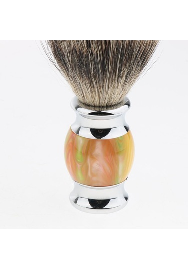 Homyl Berber Salonu Için Ahşap Saplı Erkek Bıyık Tıraş