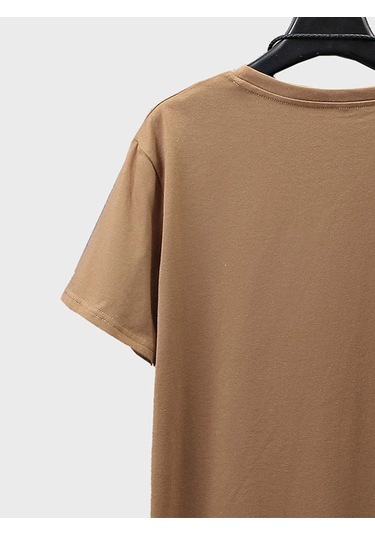 T-shirt Şort Vizon Siyah Alt Üst Kombin Vizon Siyah