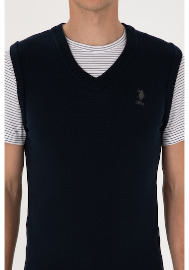 U.s. Polo Assn. Erkek Lacivert Süveter 50316843-vr033 Lacivert