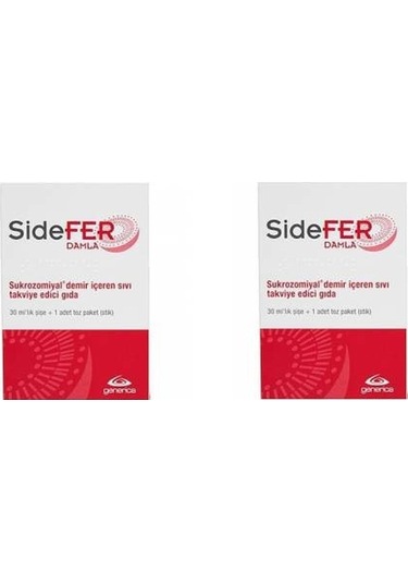 Sidefer Damla 2 x 30 ML