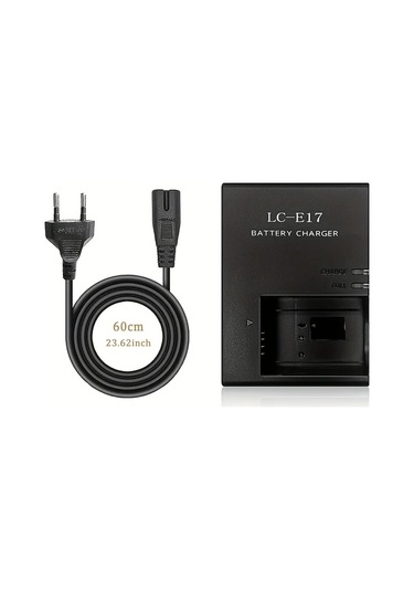 Xuweiwei Canon Lp E17 Pil Eos 750d 760d 800d 200d 77d M3 M5 M6 İçin Lc E17 Ab Fişi Edekoy 1 Set Şarj Cihazı
