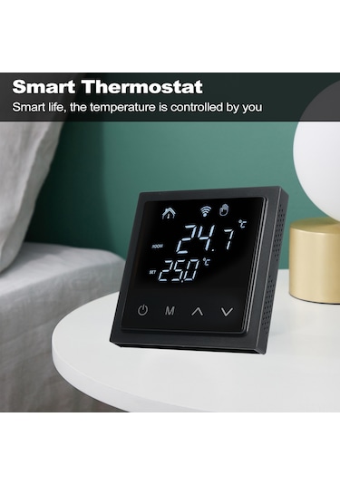 Yifomall Wifi Akıllı Termostat - 16a Yerden Isıtma Kontrolü, Led Dokunmatik Ekran, Uzaktan Kontrol Mh-1828aw