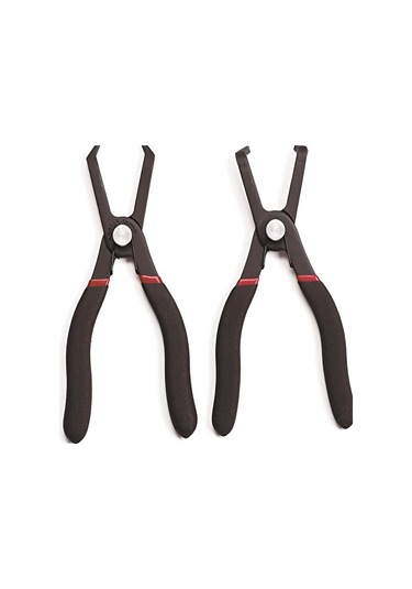 Willowhaven 2 Adet Kapı Paneli Klips Penseleri Seti 30 Ve 80 Derece Oto İç Tırnak Çıkarma