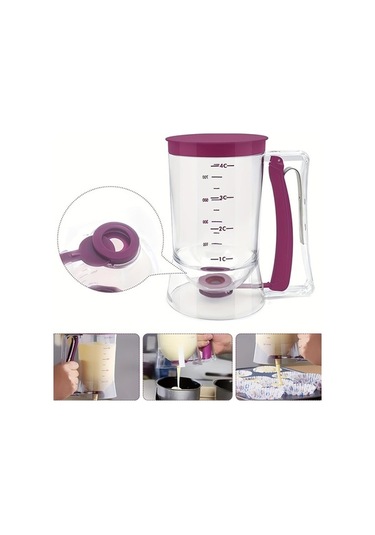 Novahub Hamur Ayırıcı & Dağıtıcı - Elde Uygulama, Karışıklık Yok, Cupcake Ve Kek İçin Diğer