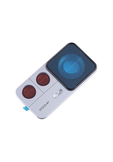 Xiaomi 12t Pro İçin  Arka Kamera Lens Çerçevesi Gümüş