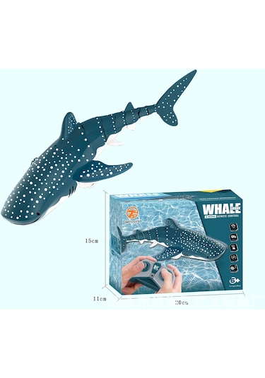 Akıllı Rc Köpekbalığı Balina Sprey Su Komik Oyuncak Uzaktan Kumandalı Tekne Rc Spot Whale