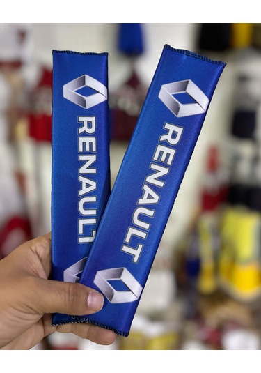 Tüm Otomobillere Uyumlu, Aracınıza Özel Tasarım Baskılı, Emniyet Kemeri Yumuşatıcı Ped, Renomavı