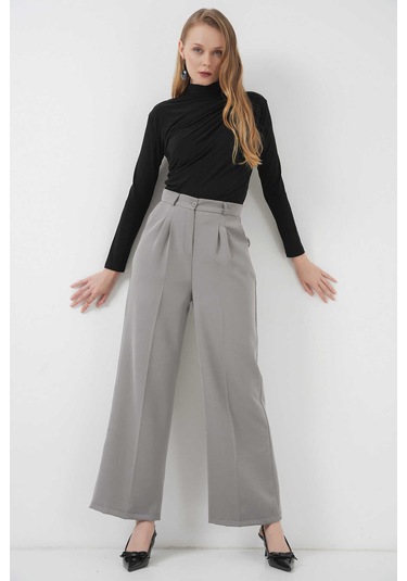 Gabria Bol Paça Cepli Pantolon Gri