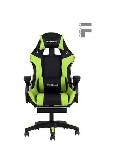 Fashcolle Dynamic Green Masajlı Oyuncu Koltuğu Yeşil
