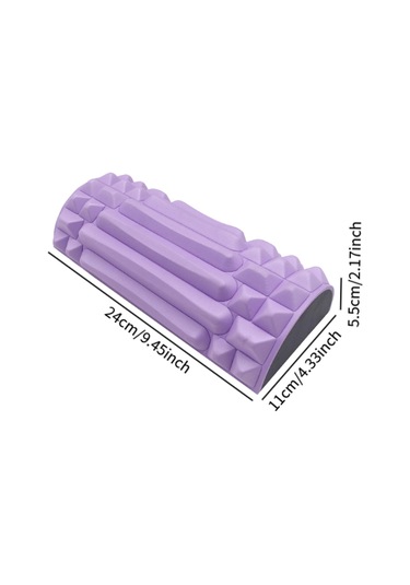 Suntek Sırt Boyun Masaj Aleti Kompakt Çok Yönlü Seyahat Mor Mor