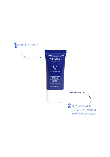 Vidalita Beauty & Care Moisturizing Krem Squalene & Shea Butter 50 ML