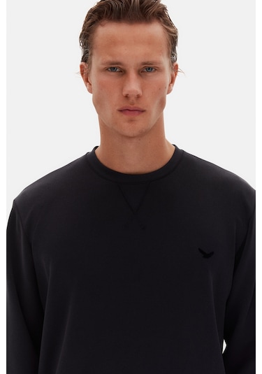 D'S Damat Ds Damat Regular Fit Siyah Düz Sweatshirt 5hce26172205m Çok Renkli