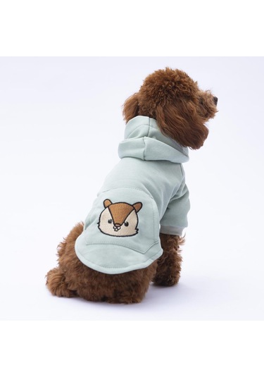 Sincap Kanguru Cepli Hoodie Kedi-köpek Hoodie- Sweatshirt Kedi Köpek Kıyafeti