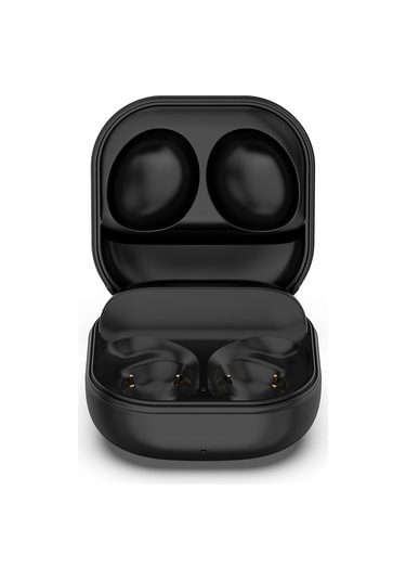 Yaozixa Samsung Galaxy Buds Pro R190 Ve Buds2 Pro İçin Siyah Seyahat Şarj Kutusu, Kulaklık Depolama Ve Şarj Fonksiyonu - Uyumlu Koruyucu Kutu Uygun İçin Çiçek Bütçeleri Pro R190 Siyah
