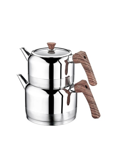 Evimsaray Çaydanlık Takımı Doğa Aile Boy Gri