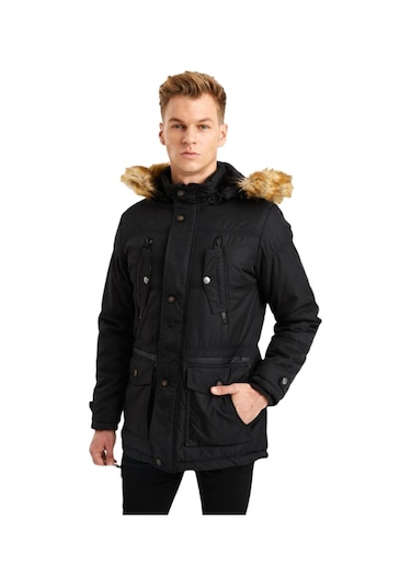 Erkek Spor Parka 3090 Bgl-St01640 Kahverengi