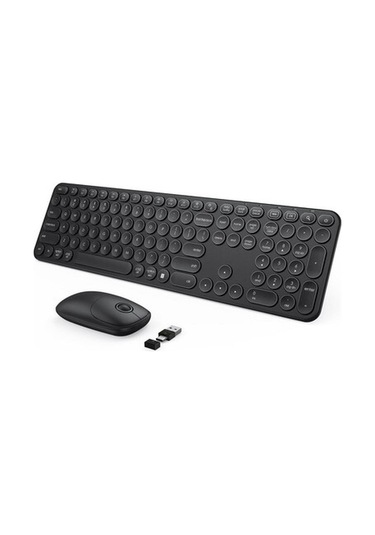Seenda Kablosuz Klavye Ve Mouse, Usb Ve Type-c - Siyah-65950