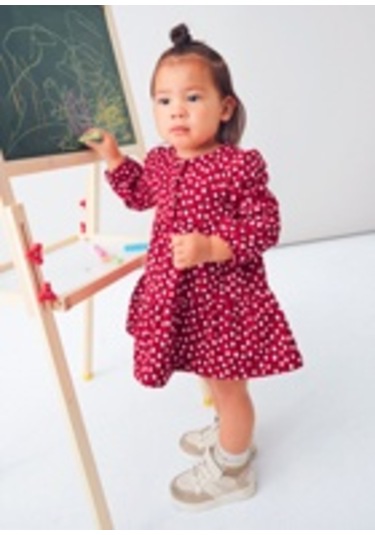 Mayoral 2915 Kız Bebe Kırmızı Elbise Kırmızı