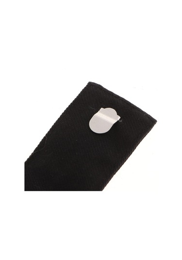 Suntek 1 Adet Ayarlanabilir Lastikli Pantolon Düğmeleri Dikiş Aksesuarları Siyah