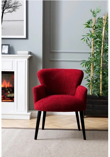 Venqm Teddy Berjer , Salon, Balkon, Ofis Bordo