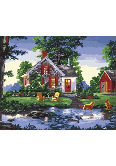 Xiyyadms "yetişkinler Ve Çocuklar İçin Dıy Yağlı Boya Numaralı Boyama Seti - Ev Dekoru Hediyesi" Diğer