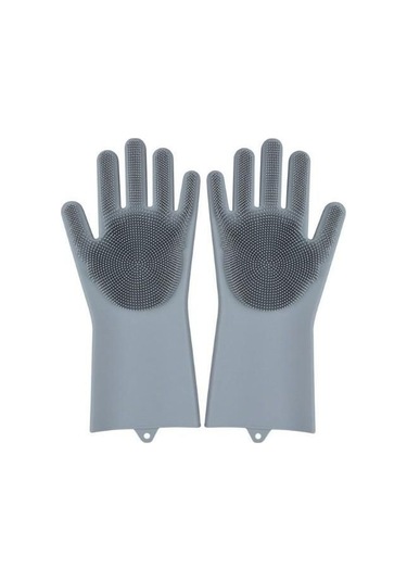 Magic Gloves Sihirli Bulaşık Eldiveni Mutfak Banyo Temizleme Fırçası Oto Ev İş Pratik - 24242406562sa Çok Renkli