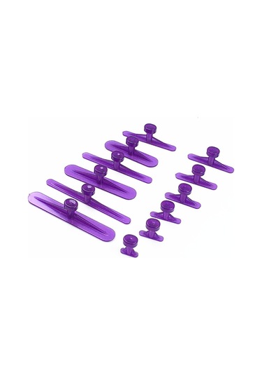 Reedark Araba Çukur Tamiri Aleti - Yeni Mor Çizgili 12'li Set, Hızlı Ve İz Olmadan Geri Dönüşüm, Profesyonel Kalite, Kolay Kullanım