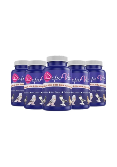 Depovit Yavru Hapı-5'li Paket-2500 Tablet