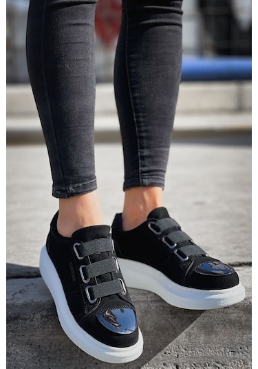 Ch251 Sbt Mirror Suede Erkek Ayakkabı Sıyah Siyah