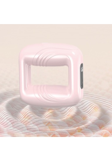 Suntek Elektrikli Masaj Halkası Kompakt El Aleti Yetişkinler Pembe