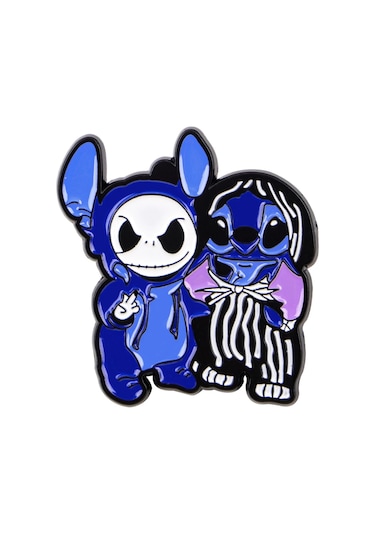 Sevimli Çizgi Film Dikiş Emaye Iğneler Anime Uzaylı Broş Yaful Iğneleri Rozet 4 4